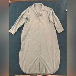 Old Navy maxi shirt dress